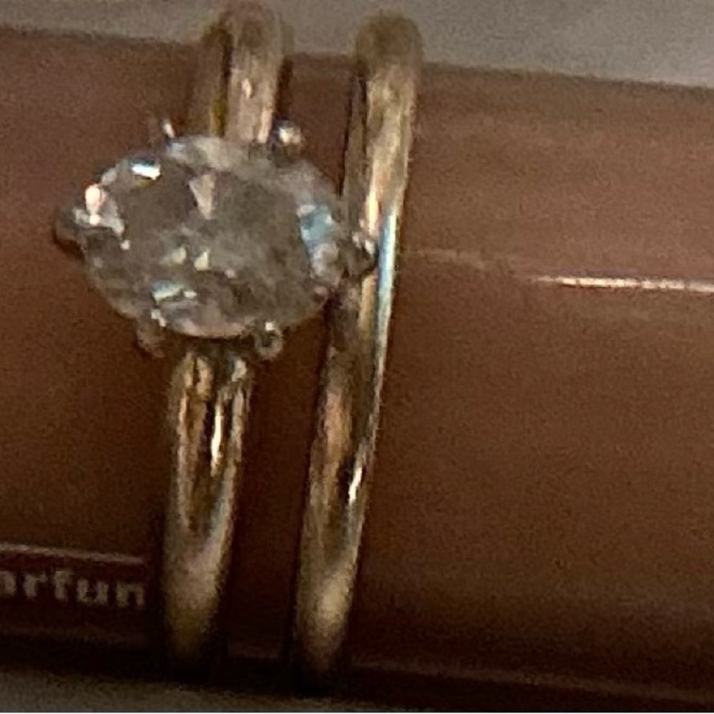 Diamond Wedding Ring Set - Picture 10 of 10